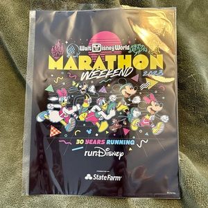 WDW Marathon 30th Anniversary Poster